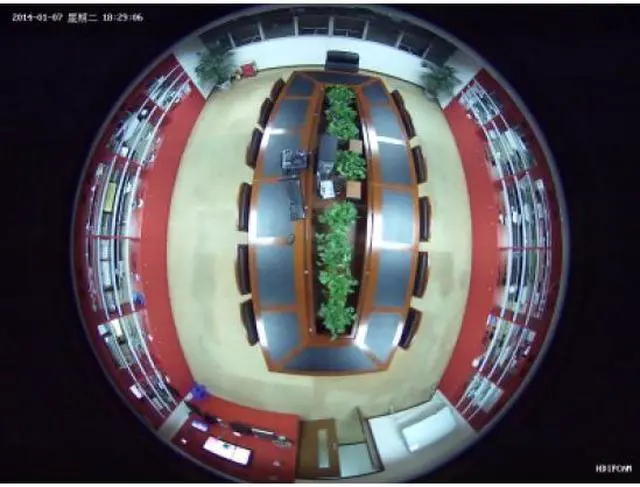 Alt view image 3 of 3 - 1080P Fisheye HD Analog TVI, CVI, AHD Panoramic Super Wide Angle Mini Vandal camera 360 Degree Night Vision