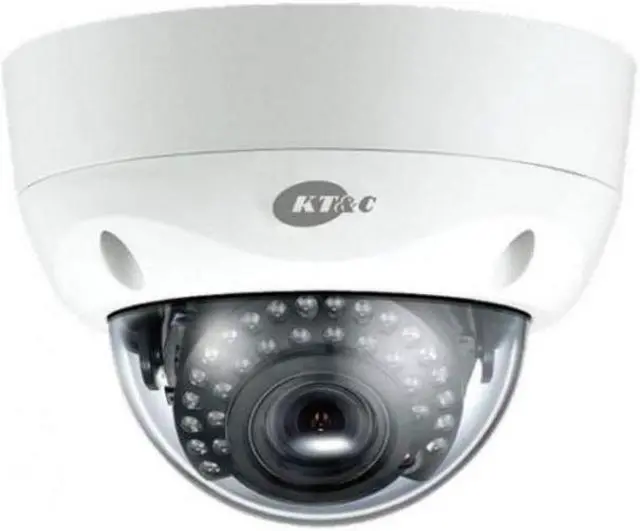 Main image of KT&C 960H 750TVL Outdoor Vandal IR Night Vision Camera 2.8-12mm Dual Power IP68 , 30Leds , OSD True Day & Night