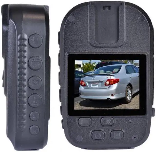 Alt view image 3 of 3 - Body Cam Night Vision Camera HD 1080P with GPS Logger 2" Display 32G Internal Memory