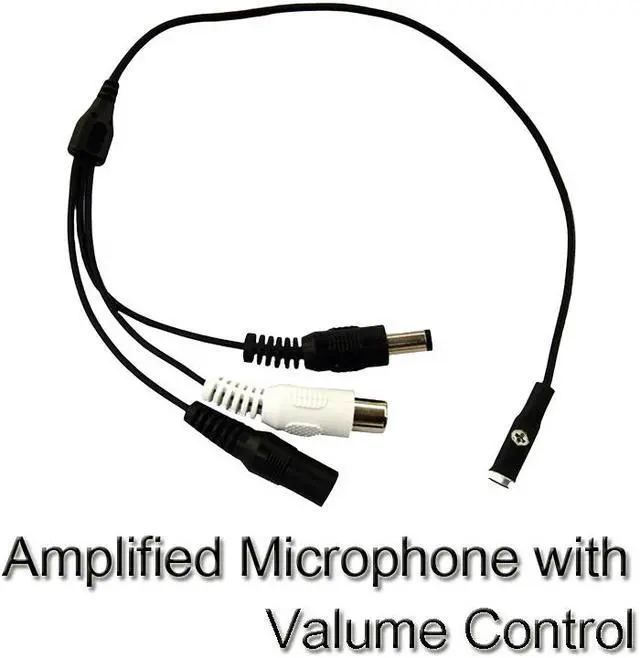 Alt view image 6 of 6 - CCTV Microphone Kits for Q-SEE, Swann Any Surveillance DVR Security Systems 50FT