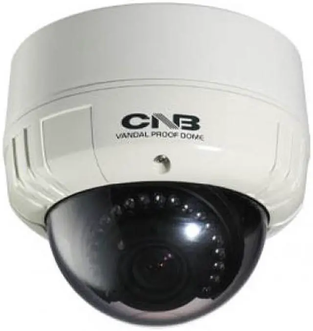 Main image of CNB V2815NVR Outdoor Dome Camera Intelligent IR 550TVL 20 Leds Vandal-Resitant ICR 3.8-9.5mm