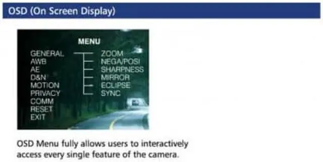 Alt view image 4 of 7 - CNB V2815NVR Outdoor Dome Camera Intelligent IR 550TVL 20 Leds Vandal-Resitant ICR 3.8-9.5mm