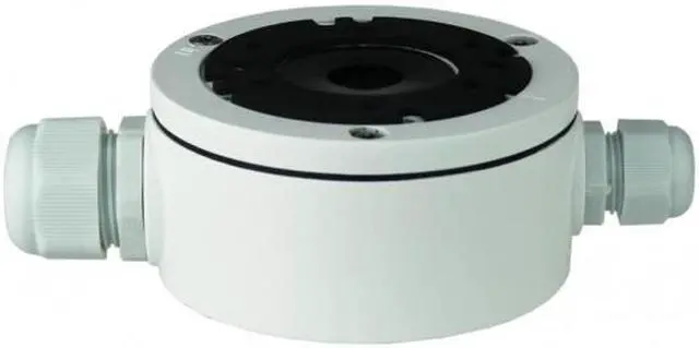 Alt view image 7 of 7 - Universal Outdoor Deep Base Junction Box for CCTV Cameras 101x52mm White Color