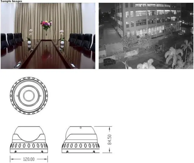 Alt view image 5 of 6 - HD-CVI 1080P Turret Eyeball IR Night Vision CCTV Camera 2.8-12mm DWDR In/Outdoor Hybrid 4 In 1