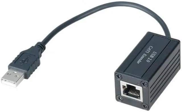 Alt view image 3 of 7 - USB 2.0 Fast CAT5 Extender with 4 Port USB Hub