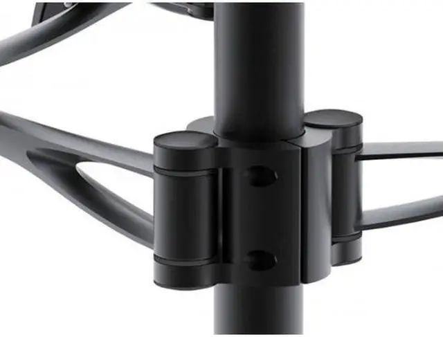 Alt view image 3 of 6 - 3 Way Adjustable Tilting Dual Desk Mount Bracket for LCD LED (Max 33Lbs, 10~23 inch)