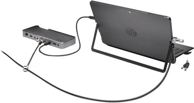 Alt view image 6 of 13 - Kensington NanoSaver Keyed Dual Head Laptop Lock for Ultra-Thin Laptops/Tablets and Other Devices (K64448WW)