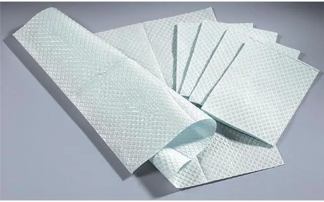 Main image of Medline NON24356W 2-Ply Tissue/Poly Professional Towels,White Case Of 500 EA