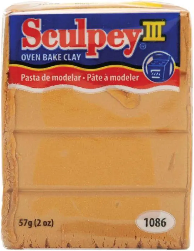 Alt view image 3 of 6 - Sculpey III Polymer Clay 2oz-Gold