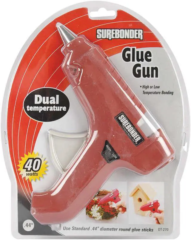 Alt view image 2 of 6 - Surebonder Dual Temp Glue Gun 40 Watt DT270