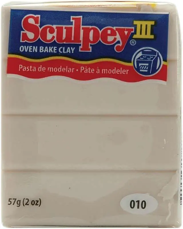 Alt view image 3 of 5 - Sculpey III Polymer Clay 2oz-Translucent