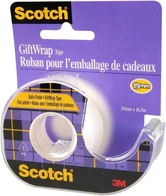 Alt view image 7 of 14 - Scotch Giftwrap Tape .75x650 15 Pack Of 12