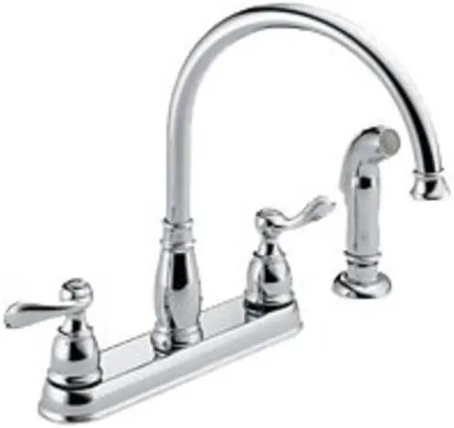 Main image of Two Handle Kitchen Faucet DELTA FAUCET CO Delta Kitchen Double Handle 21996LF