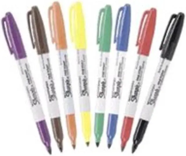 Main image of Sharpie Permanent Marker Fine Point 8/PK Assorted 30217PP