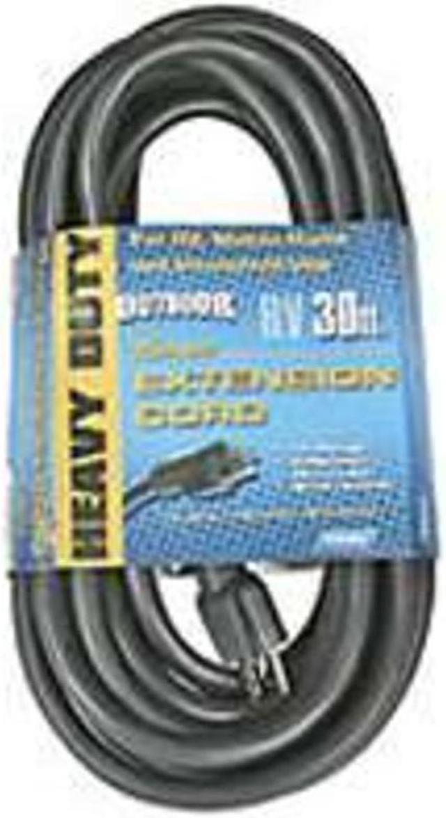 Ideal for RV Heavy-Duty Mobile Home and Household Use Camco 30 15-Amp Extension Cord 55142 