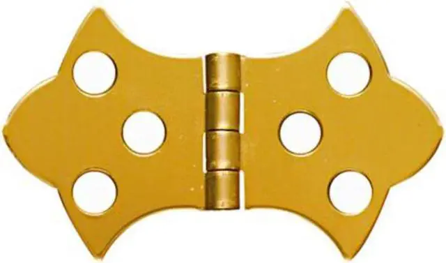 Main image of Solid Brass 1-5/16" X 2-1/4" Decorative Hinges 2Pk NATIONAL Door Hinges N211-821