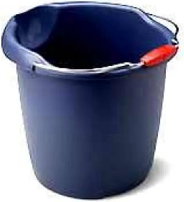 Main image of Rubbermaid 296900ROYBL 15-Quart Plastic Utility Bucket, Blue
