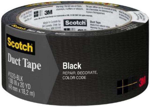 3M 20 Yards Black Duct Tape