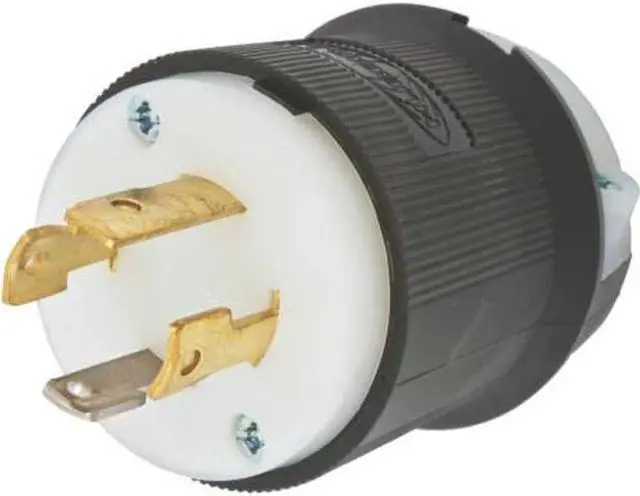 Main image of HUBBELL WIRING DEVICE-KELLEMS HBL2711 Locking Plug, L14-30P, 30 A, 125/250V AC,