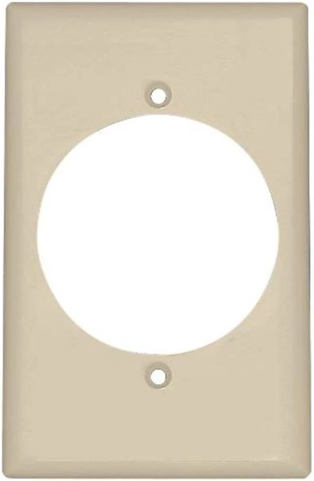 Main image of Wall Plate Flush 1-Gang White LEVITON MFG Standard Switch Plates 80528-W