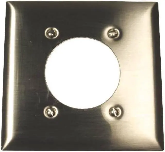 Alt view image 2 of 4 - HUBBELL WIRING DEVICE-KELLEMS SS703 2.15" Opening Wall Plates, Number of Gangs: