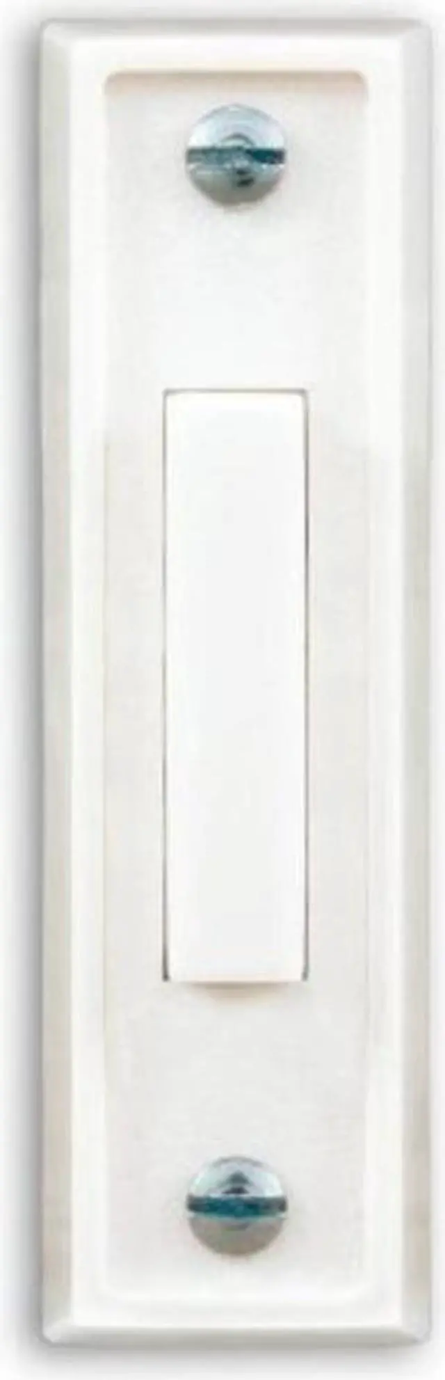Alt view image 3 of 5 - Heathco 670 White Narrow Doorbell
