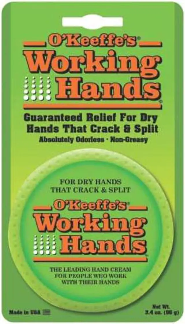 Alt view image 4 of 20 - O'Keeffe'S Working Hands Cream 3.4 Oz GORILLA PVC CEMENT LLC Janitorial K0350002