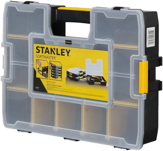 Alt view image 2 of 13 - STANLEY STST14027 14 Bin SORTMASTER® Parts Organizer (STST14027)
