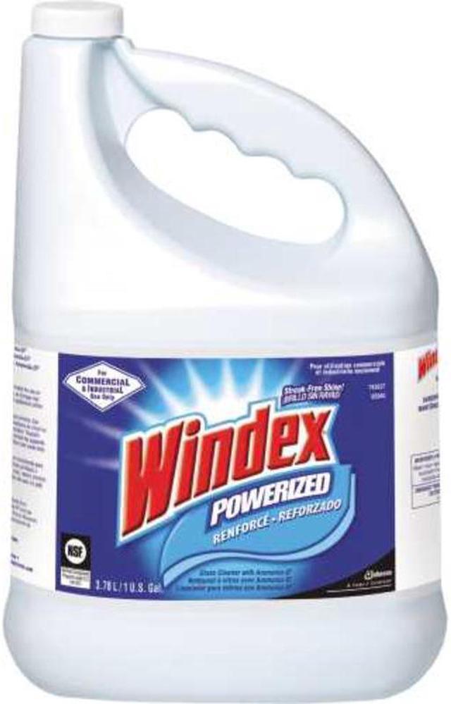 912503-4 Windex Glass Cleaner, 1 gal. Jug, Unscented Liquid, Ready