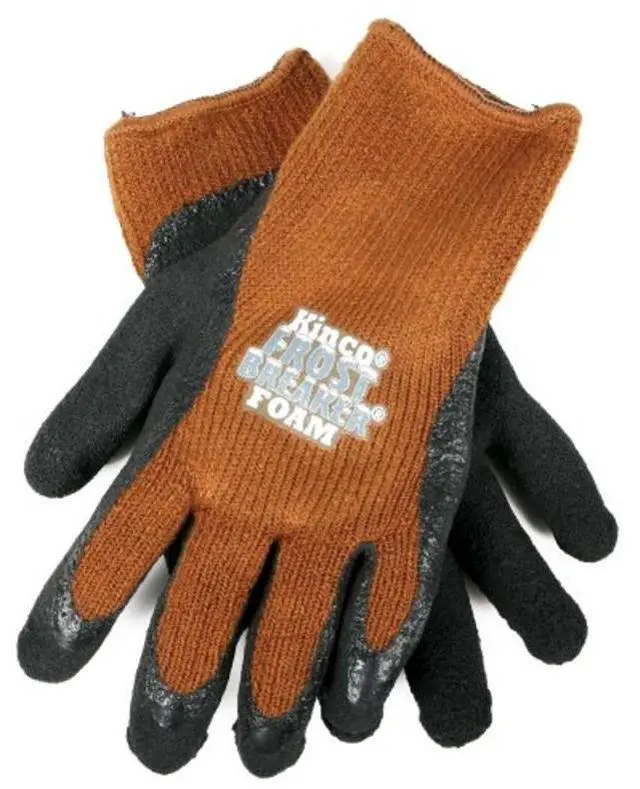Alt view image 5 of 7 - Coated Gloves, S, Brown, PR