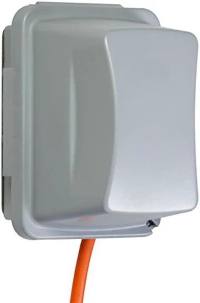 Alt view image 2 of 7 - TAYMAC MM710G 1 Gang -Gang Multi-directional Weatherproof Cover, ,Polycarbonate