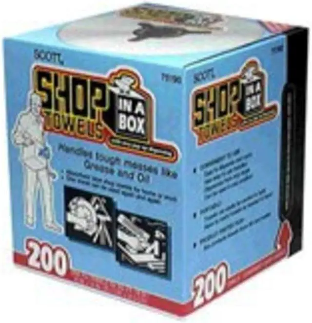 Main image of Kimberly-Clark KIM75190 Scott Shop Towels in a Box