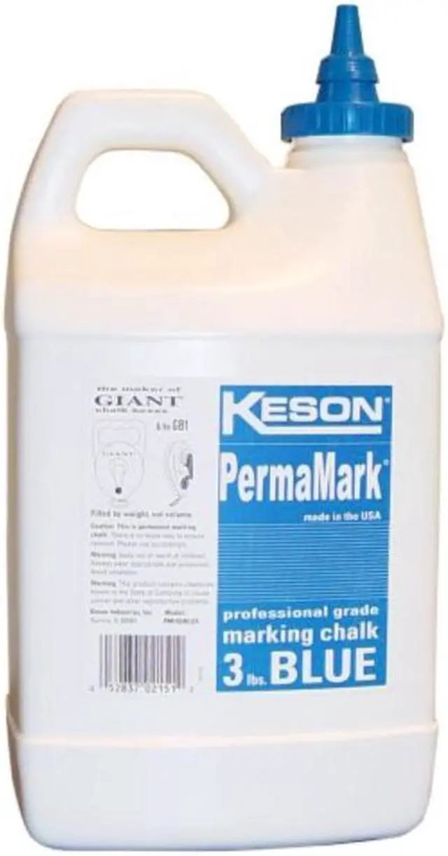 Main image of Keson Marking Chalk Concentrate,Blue,3Lb  PM103BLUE