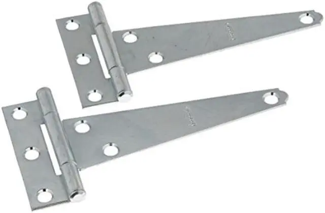 Alt view image 2 of 8 - National 5 In. Light Duty T-Hinge With Screw (2 Count) N128652