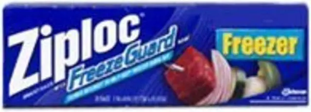 Main image of 2Gal Ziploc Freezer Bag 10 Bags SC JOHNSON Bags & Wraps 01132 025700011323