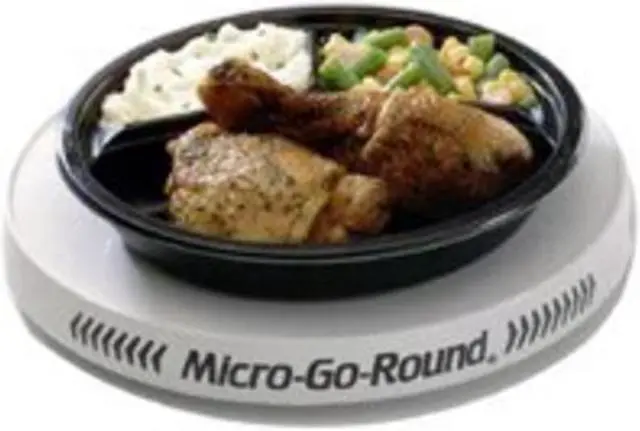 Alt view image 4 of 9 - Nordic Ware 10-in. Microwave Micro-Go-Round Turntable for Microwave, White