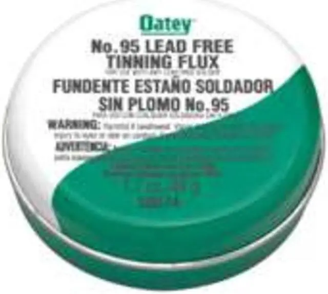 Main image of OATEY 30374 Lead Free Flux,Paste,Lead Free,1.7 oz.