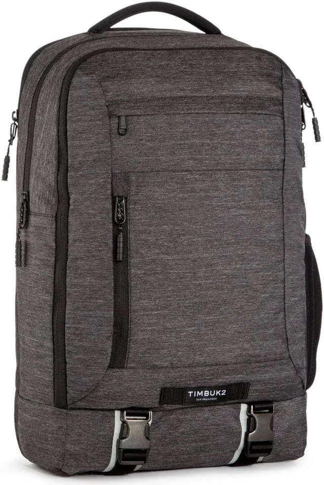 Alt view image 3 of 4 - Timbuk2 Authority Carrying Case (Backpack) for 17" Pen, Smartphone, Book, Jacket, Bottle, MacBook, Notebook, Tablet - Jet Black