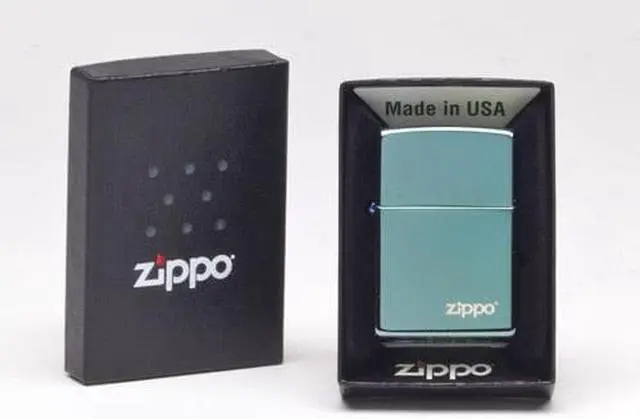 Alt view image 2 of 7 - Zippo 28129ZL Chameleon with  Zippo Logo Lighter