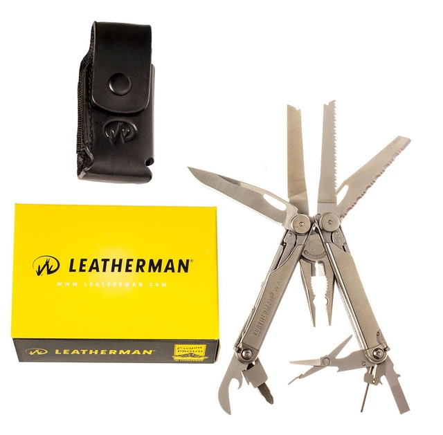Alt view image 8 of 10 - Leatherman Multi-Tool Wave, Stainless Steel