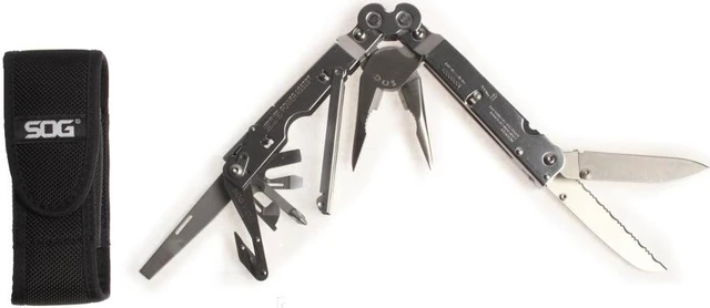Alt view image 8 of 15 - Sog Multi-Tool,Black,16 Tools HAWA S66N-CP