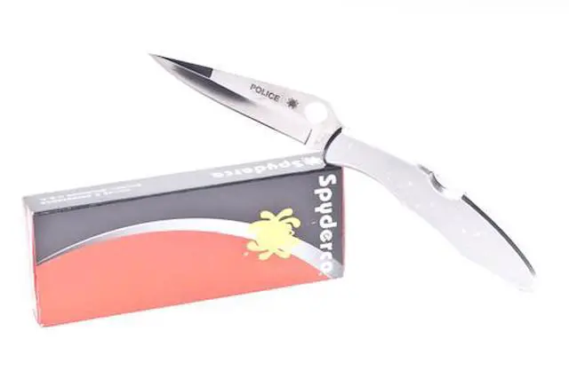 Alt view image 5 of 16 - Spyderco Police Model Knife C07P