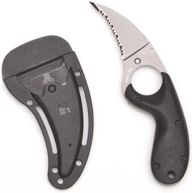 Alt view image 11 of 13 - CRKT 2515 Knives Fixed Knife Matte Finish Zytel Handle Kommer Bear Claw