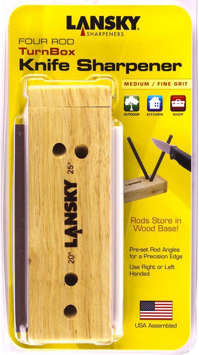 Lansky Professional Gourmet Crock Stick Sharpener (2 Medium Grit Rods)  LCSGM4