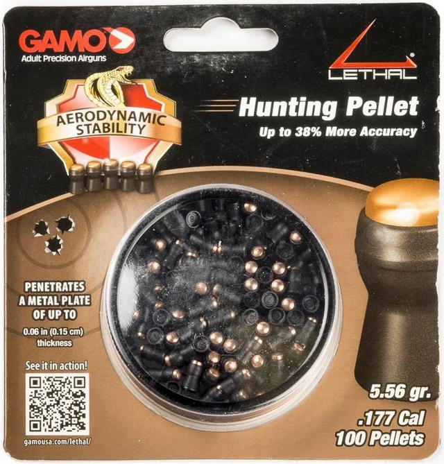 Alt view image 3 of 7 - GAMO 632274054 Gamo Lethal Pellets .177 100 Count