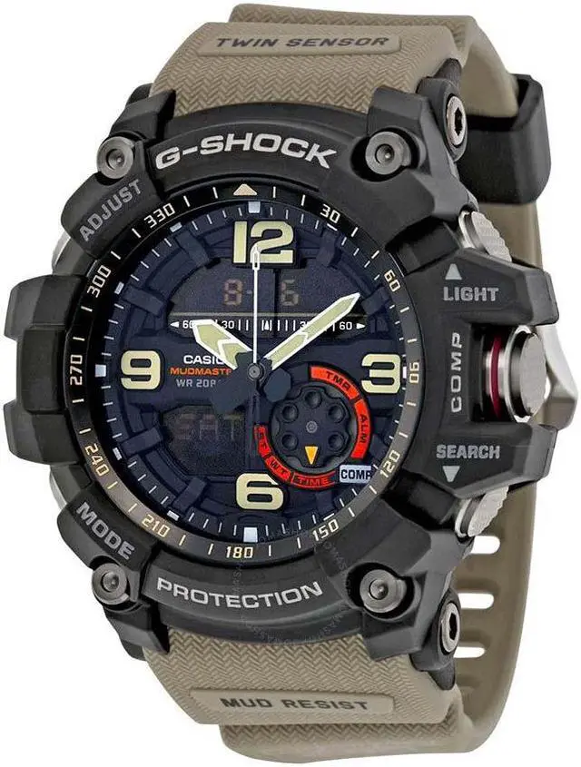 Alt view image 9 of 20 - Casio G-Shock Mudmaster Compass Watch GG1000-1A5