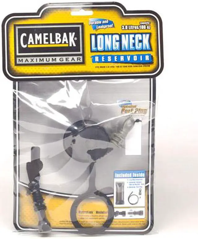 Alt view image 4 of 7 - Camelbak Long-Neck Water Beast Reservoir - 100 oz. CAMELBAK 713852903923