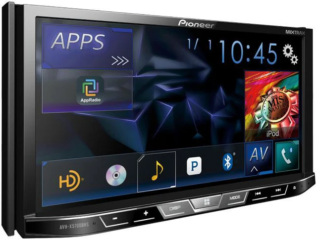 Alt view image 2 of 20 - Pioneer AVH-X5700BHS 7" Touch Screen DVD/CD Receiver with Bluetooth