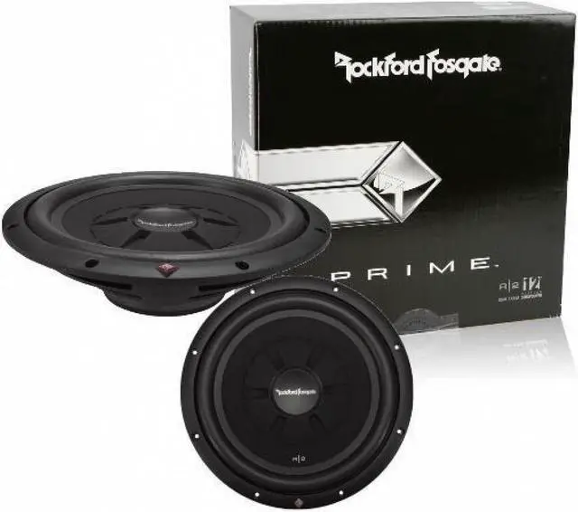 Alt view image 12 of 17 - Rockford Fosgate R2SD4-12 12" 500W 4-Ohm Shallow Mount Slim Car Subwoofer Sub