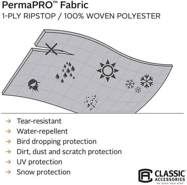 Alt view image 2 of 8 - Classic Accessories 80-256-161001-00 Overdrive PermaPRO R-Pod Cover